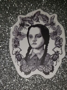 10/$10 ADDAMS FAMILY waterproof sticker Horror